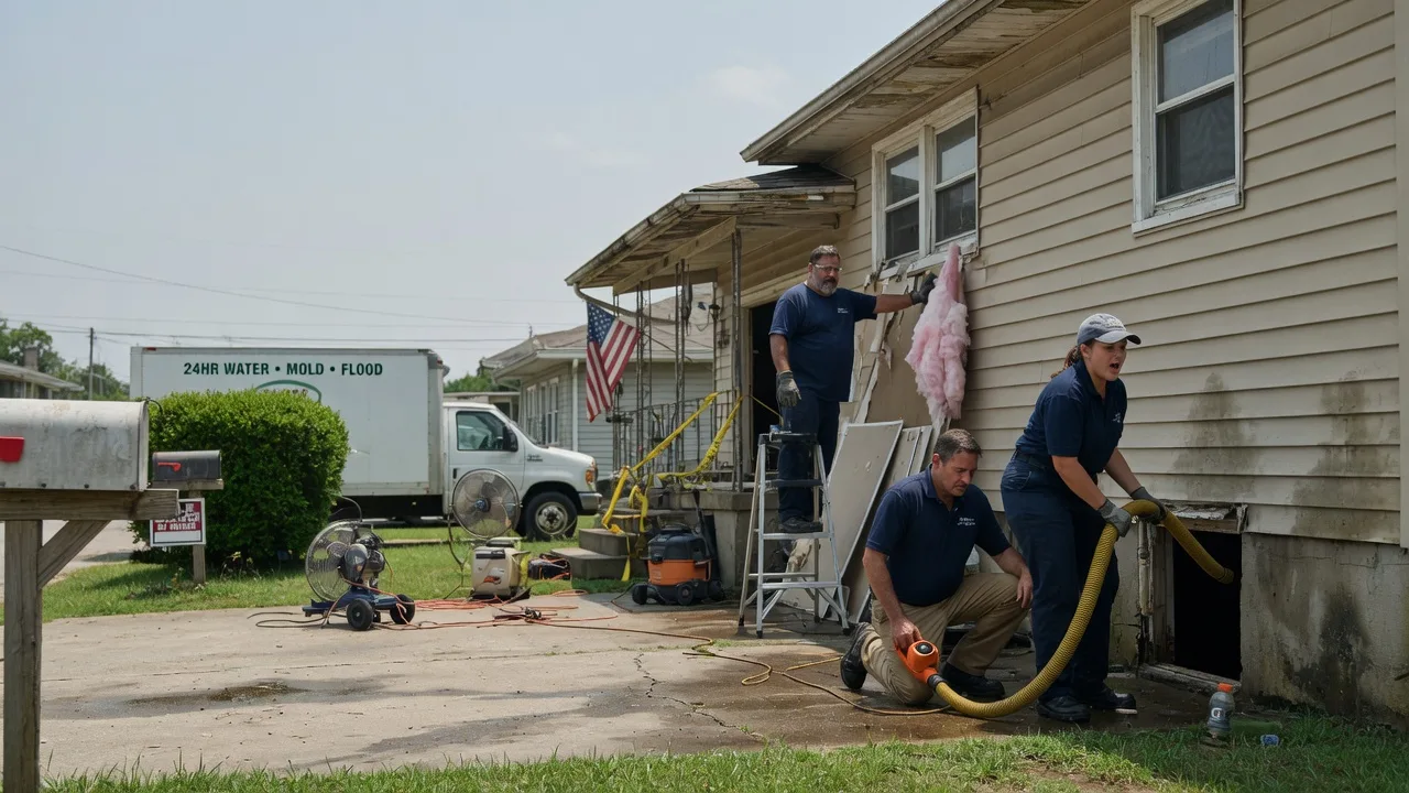Water Damage Repair in Bloomington, IL near me